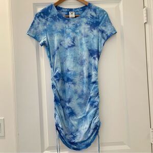 PINK Victoria's Secret Blue Tie-Dye Mini Dress